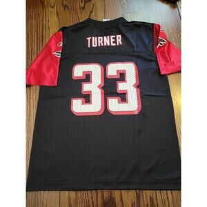 Reebok Michael Turner Atlanta Falcons NFL Football Jersey Youth Large 14-16 Boys